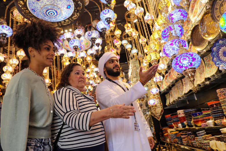 Exploring the souks of Dubai