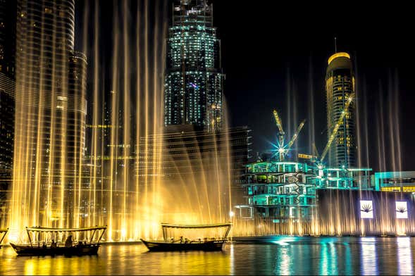 Dubai Fountain Boat Ride